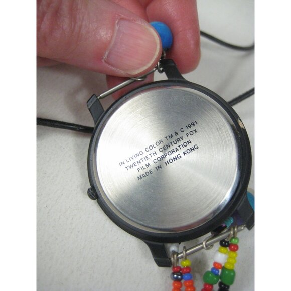 In Living Color TV Series Watch Upcycled to Necklace Beaded Cord Pendant 28 inch - Picture 3 of 9